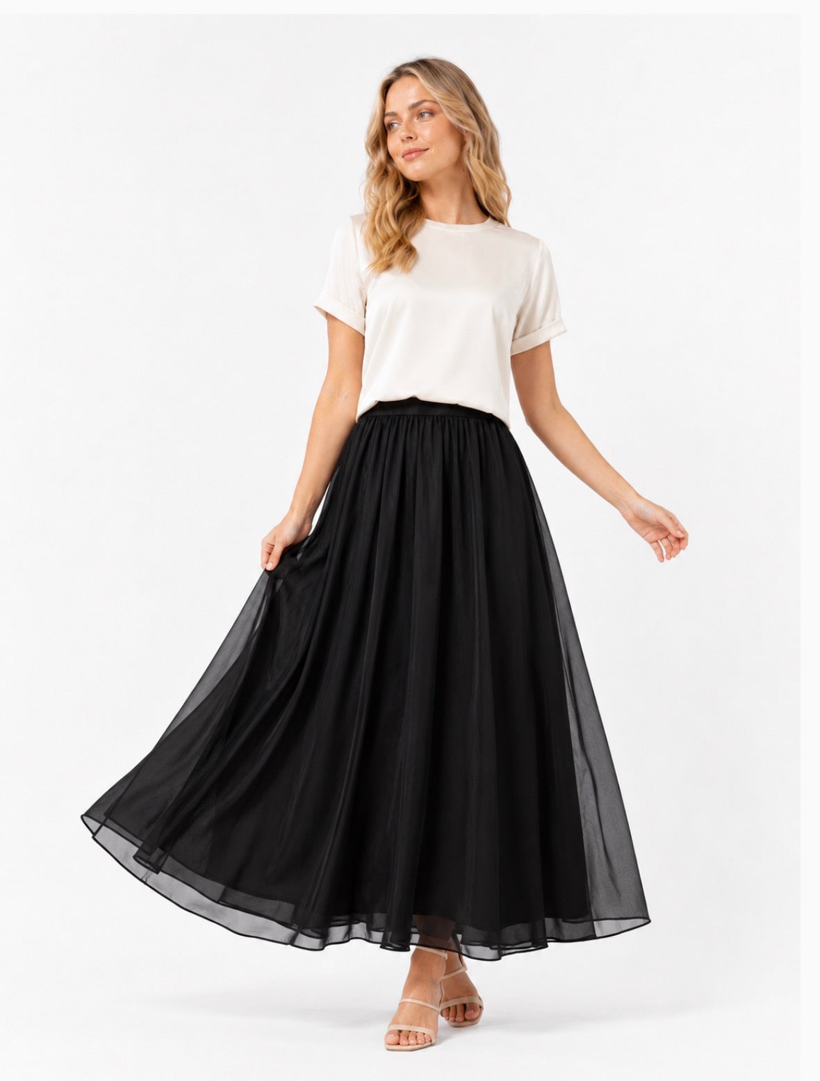 Hartley Tulle Maxi Skirt