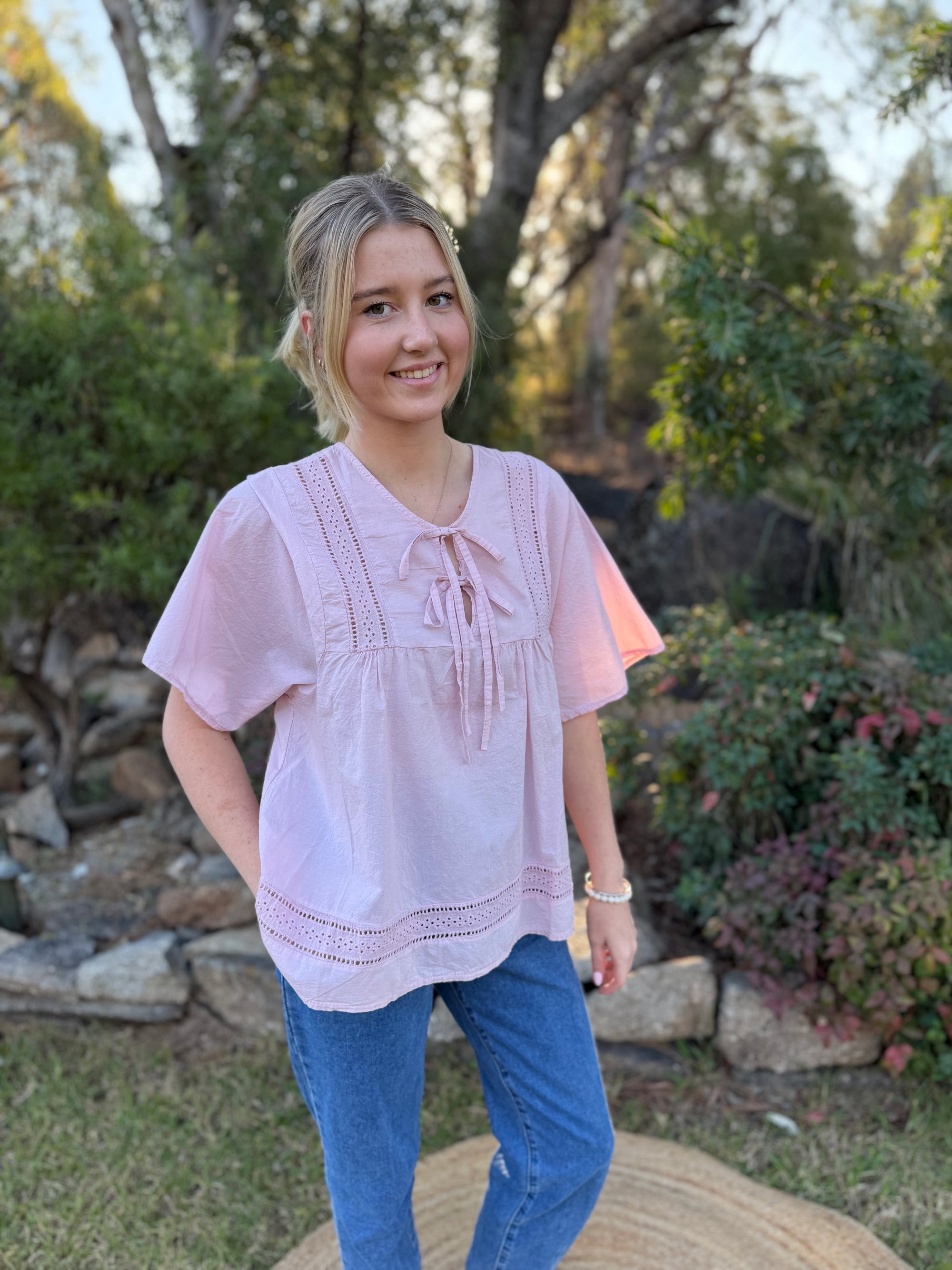Blair Top - Pink