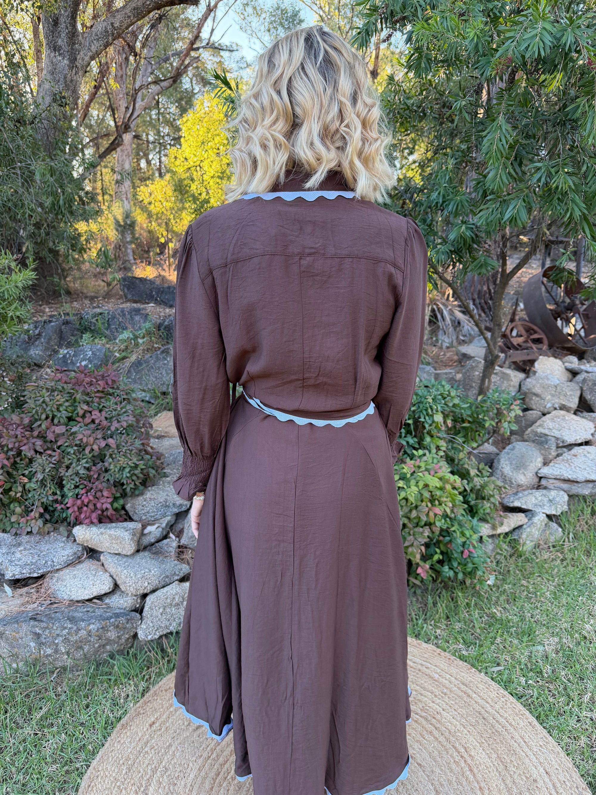 Mocha Belle Midi Dress