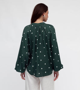 Dotted Delight Shirt - Green