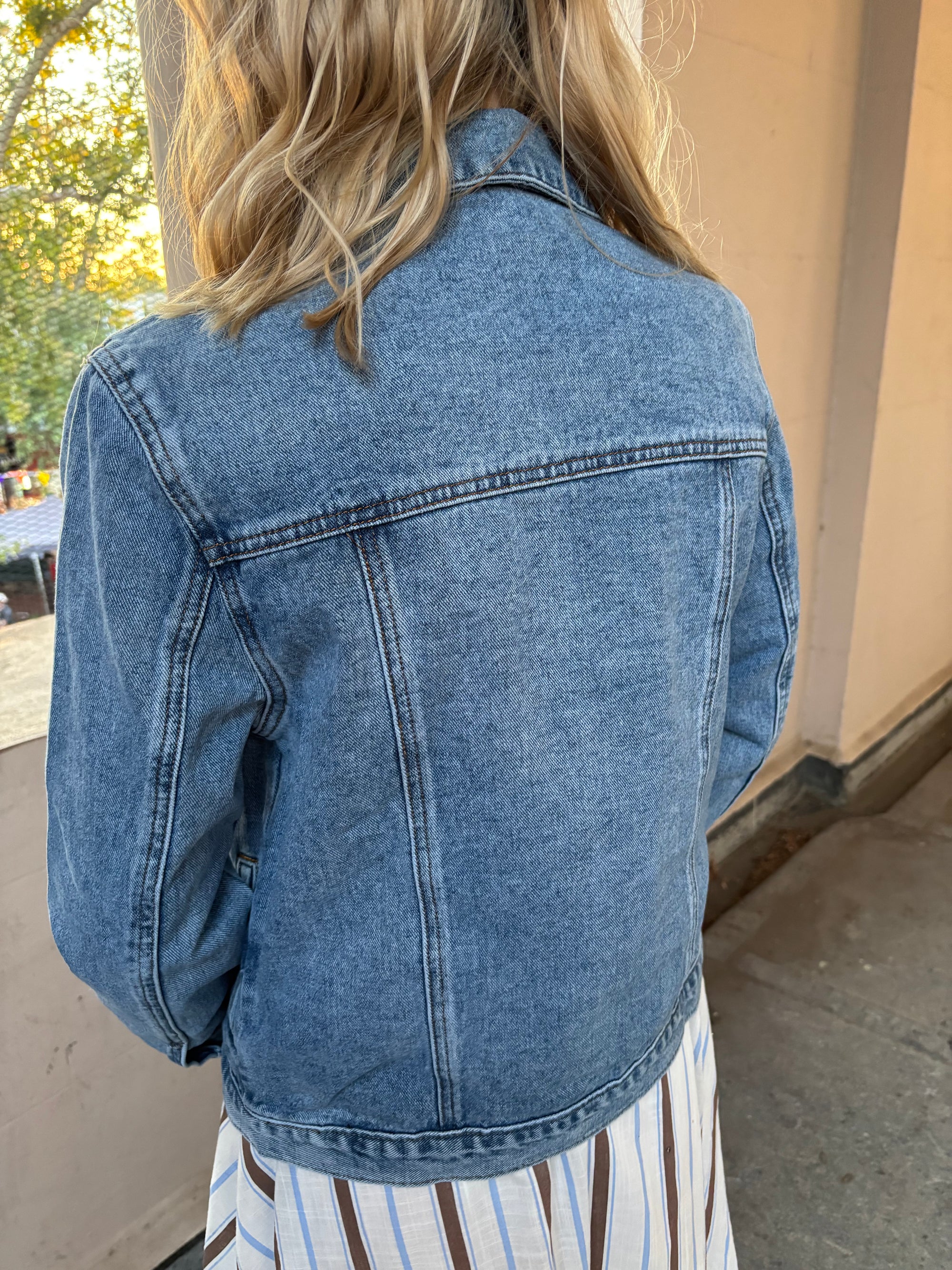 Denim Jacket ~ Light wash