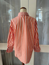 Stripe Mandarin Shirt