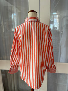 Stripe Mandarin Shirt