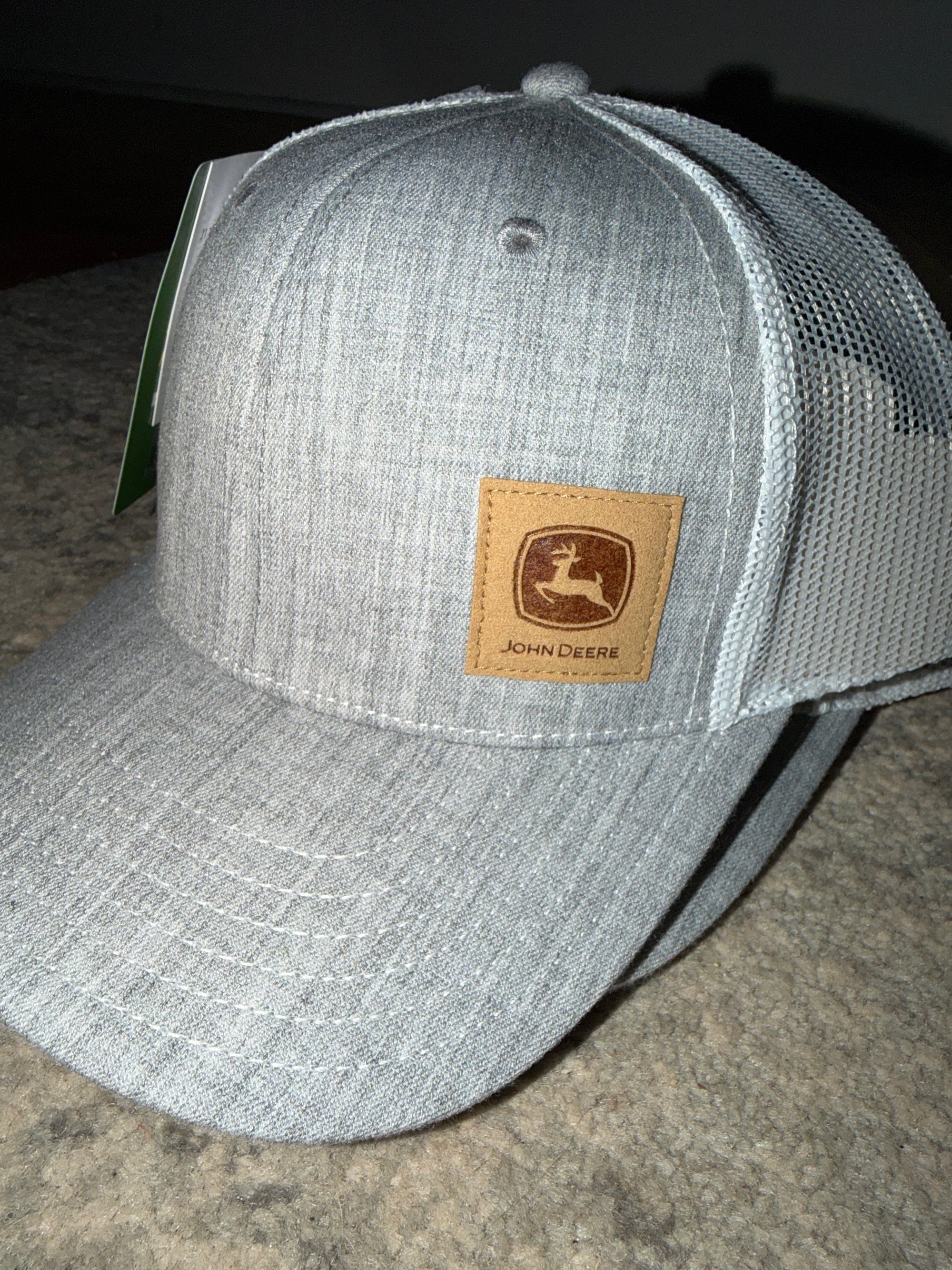 John Deere Cap grey