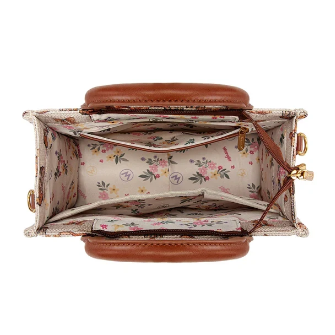 WRANGLER WESTERN PRINT COWGIRL TOTE CROSSBODY BAG