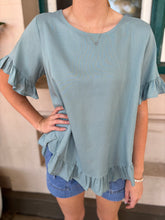 Teal swing top
