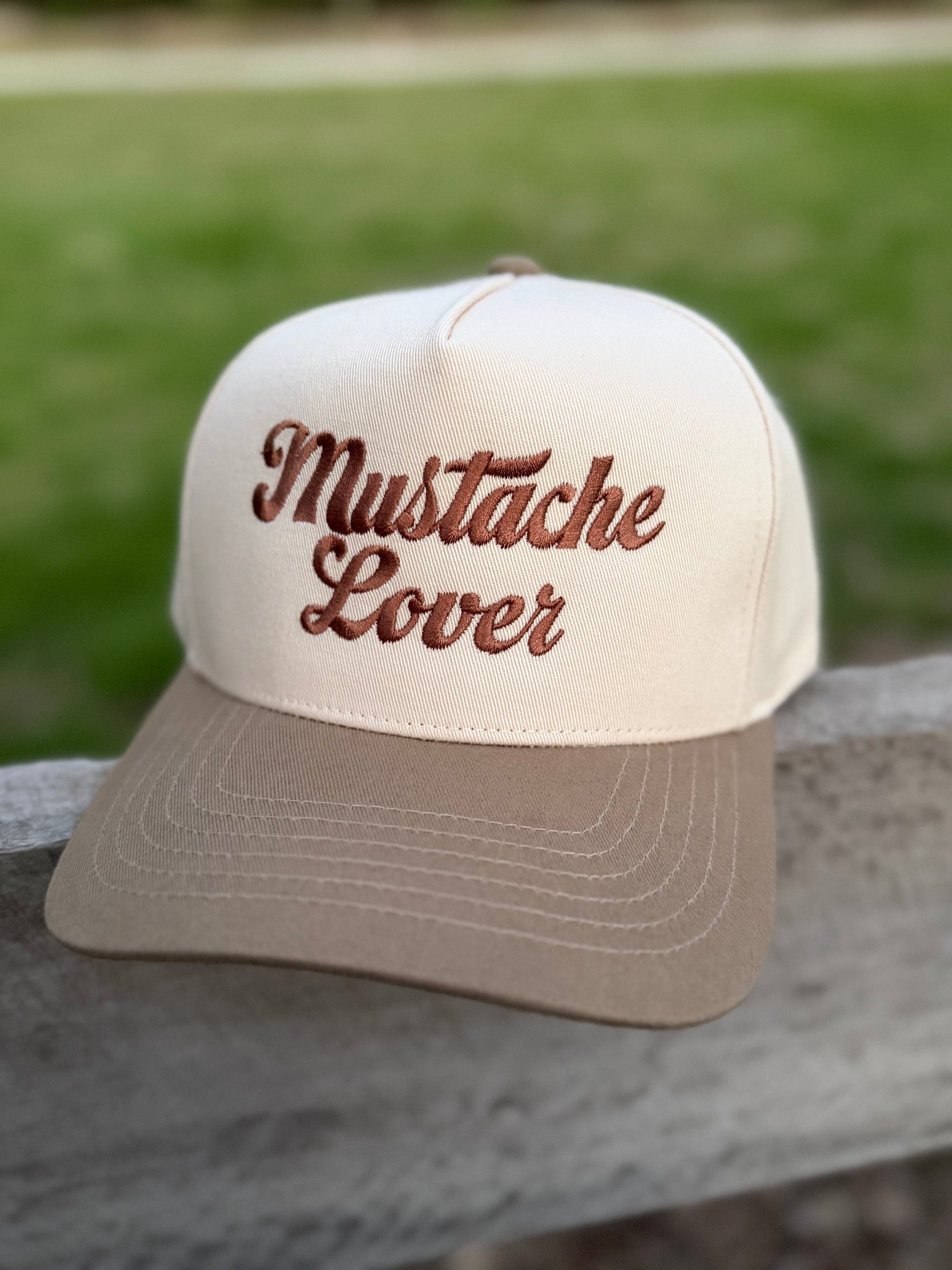 Mustache Lover Two Tone Trucker Hat