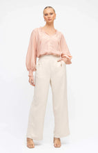 Alice Peasant Top - Pink