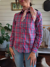 IVY SHIRT - PINK PLAID