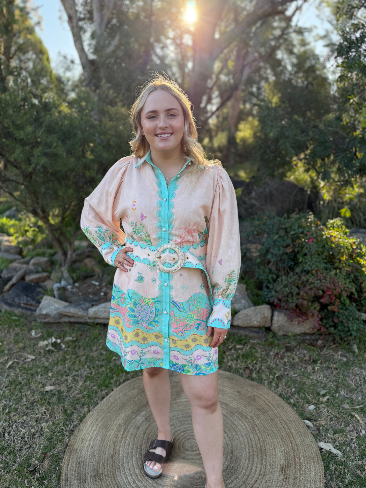 Floral Belle Shirt Dress