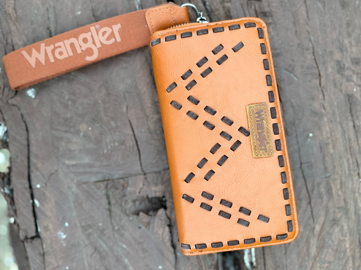 Wrangler wallet tan (Copy)