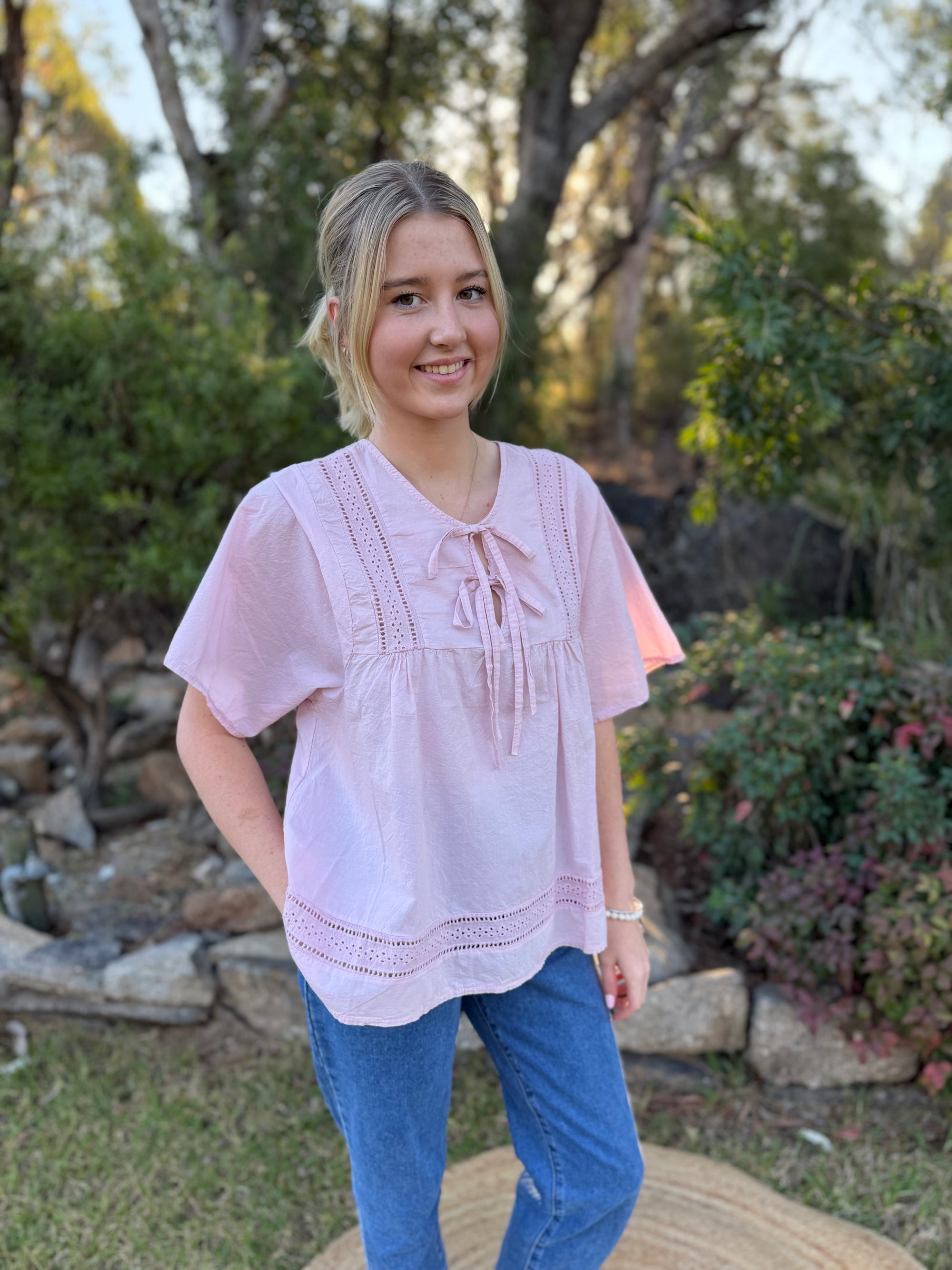Blair Top - Pink