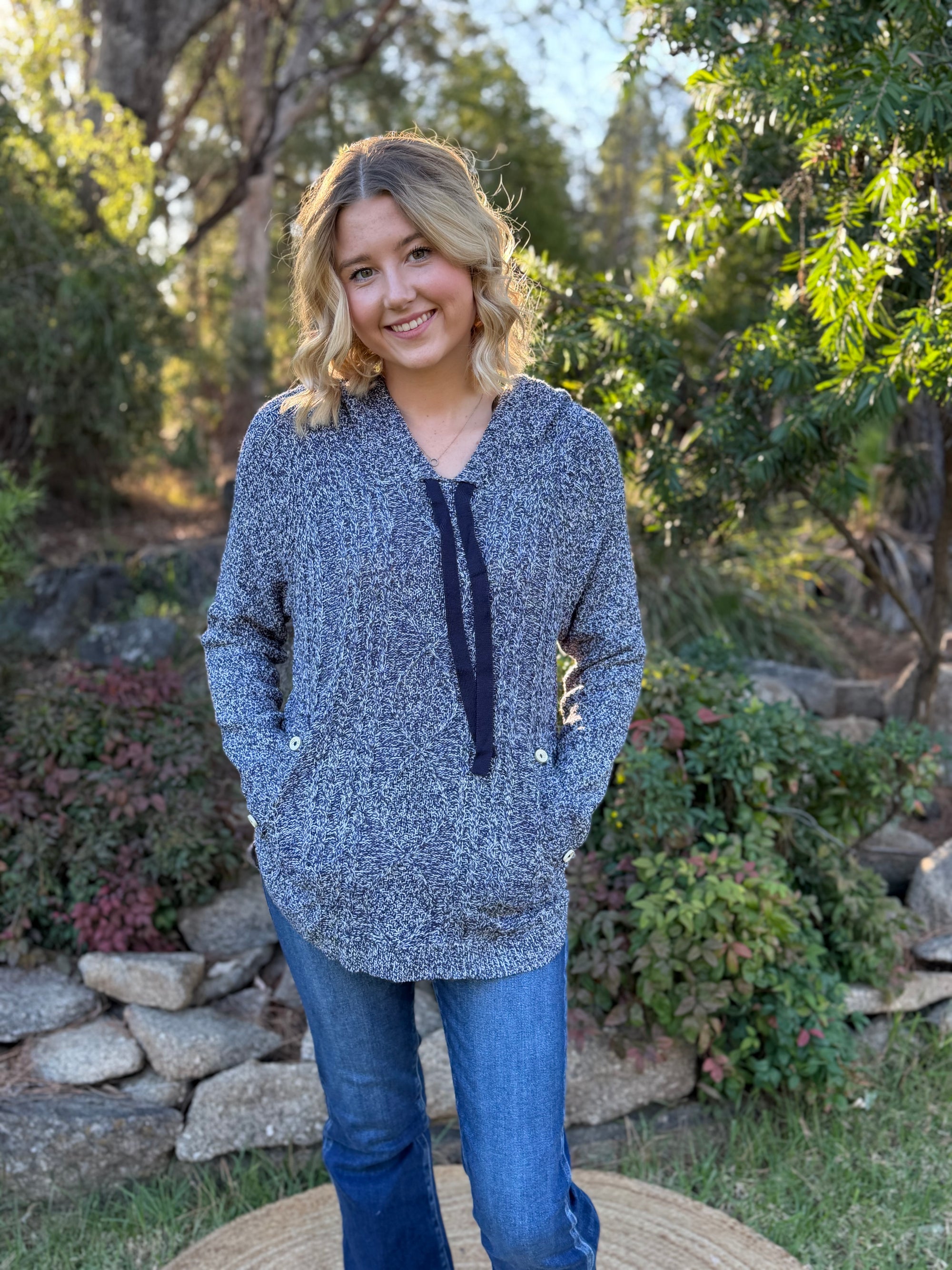 Mia Knit -Blue