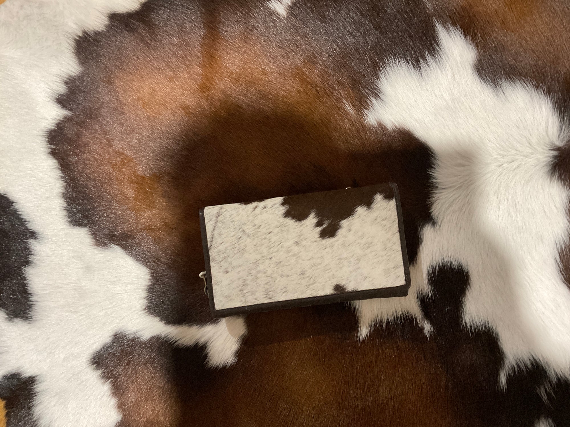 Cowhide - New York Thick Weave - Chocolate - Wallet