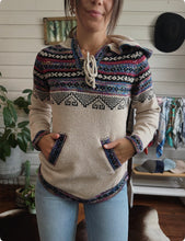 Knit - Bonnie Hoodie -  Stone