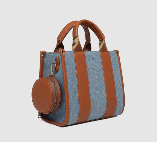 Louenhide Mini Manhattan Tote Bag~ Denim