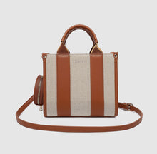 Mini Manhattan Tote Bag ~ Cream