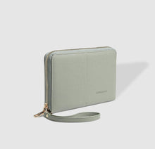 Arabella Travel Wallet ~ Sage