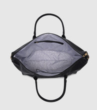 Alexis Stripe Weekender Travel Bag - Black Stripe