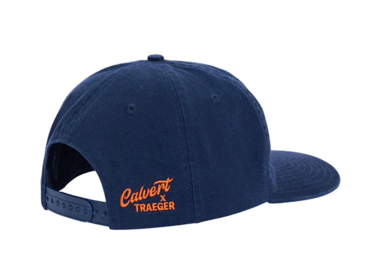 Calvert x Traeger Stackin Semi-Structured Cap - Navy