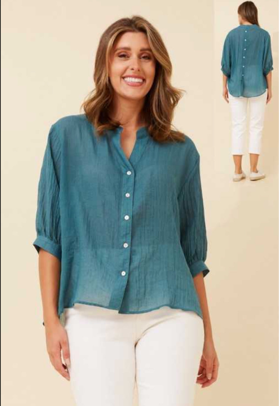 Miranda Top - Emerald