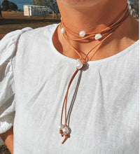 Multi Pearl Lariat