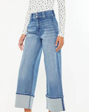 KANCAN 90’S CROPPED WIDE LEG JEANS-KC5540D