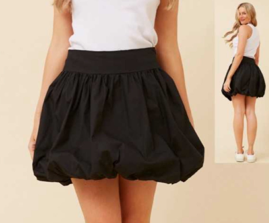 Skirt – Black Bubble