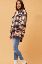 Lidia Check Shacket