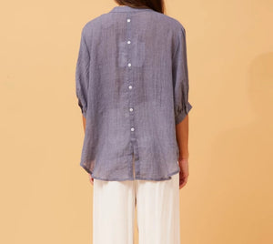 Miranda Top  - Blue Jean