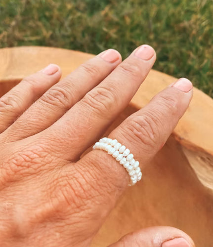 Dainty Daisy Stacker Rings