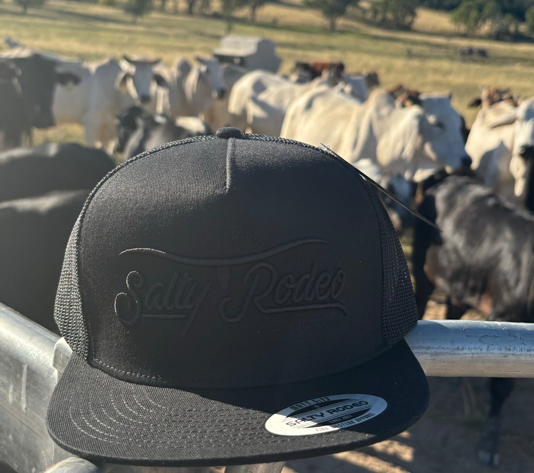 Salty Rodeo Co - Cap - Blackout
