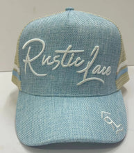 PRE-ORDER~ Rustic Lace Signature Trucker Cap- Skye Blue