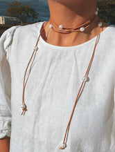 Multi Pearl Lariat