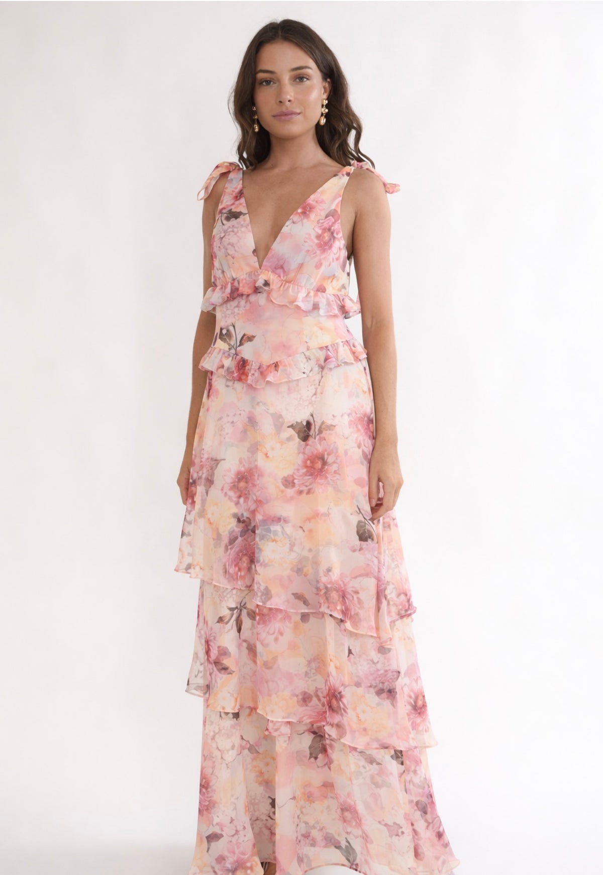 The Tallulah Dress | Blush Floral