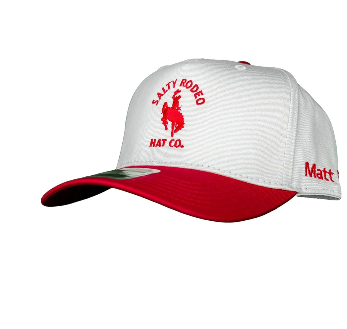 Red bronc cap