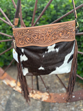 Tex - Leather Sling Cowhide Bag – AB13- brown
