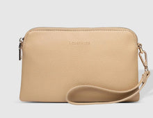 Poppy Clutch - Biscuit