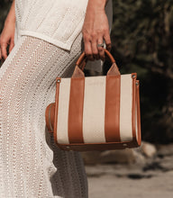 Mini Manhattan Tote Bag ~ Cream