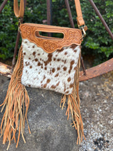 Cowhide - Tooling Sling Cowhide Bag - Cali-AB04