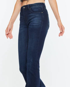 KANCAN MID RISE FLARE JEANS-KC6102D-OP