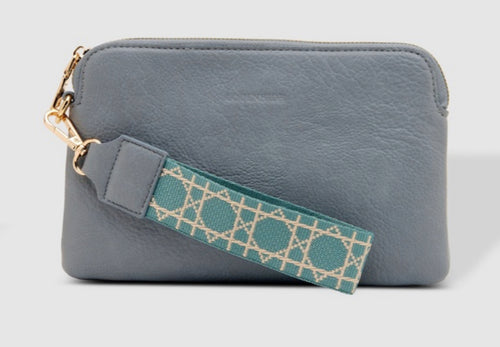 Mandy Clutch- Chambray