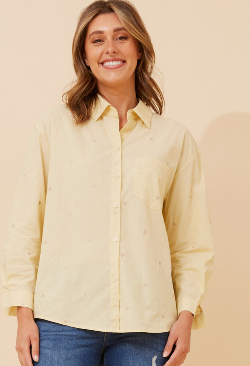 Heart Top - Lemon