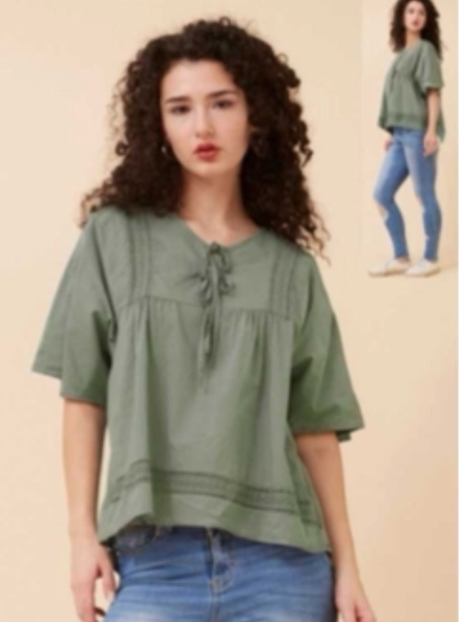 Blair Top - Sage