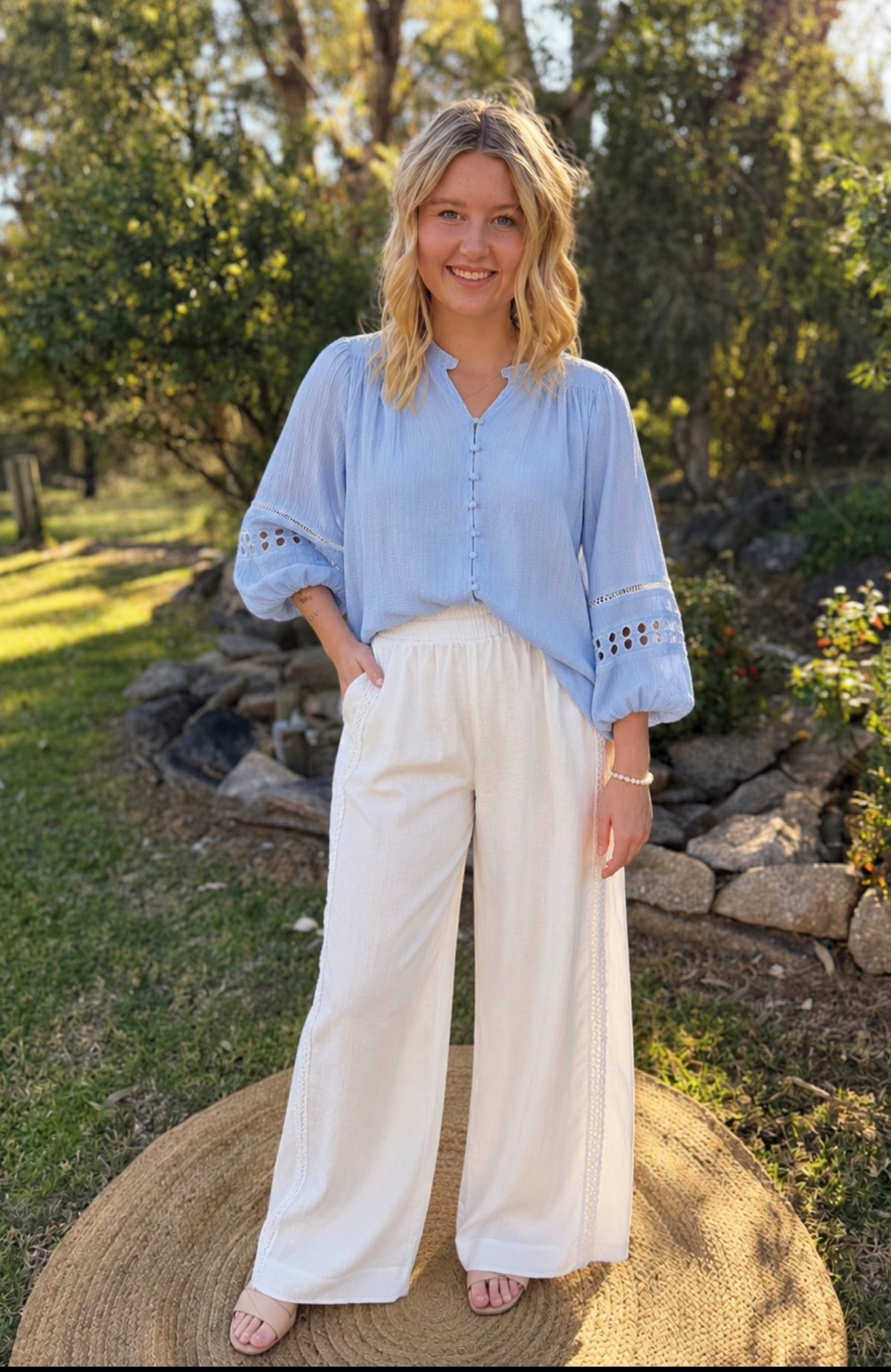 The Tallow White Pants