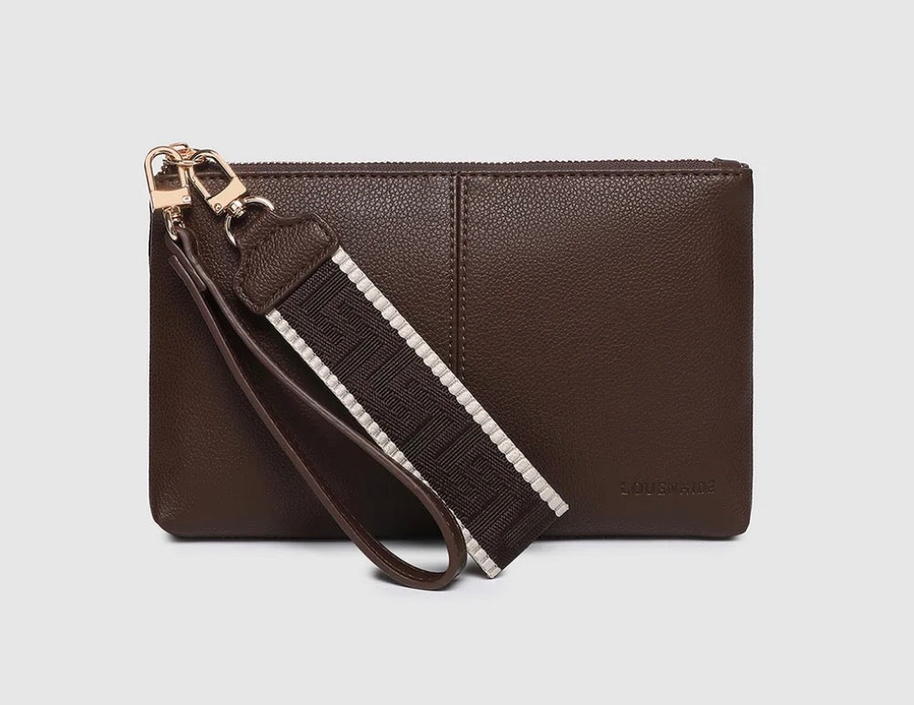Mimi Clutch - Chocolate
