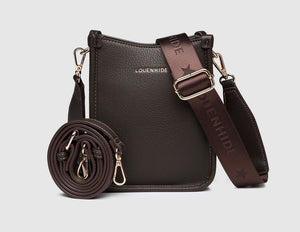 Parker Phone Crossbody Bag - Chocolate