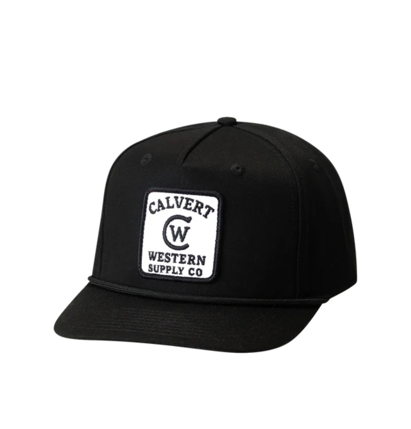 Branded Trucker - Black