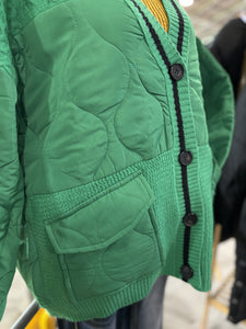 Carla Bomber-Cardi - Green