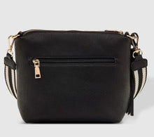 Kasey Crossbody Bag - Black stripe